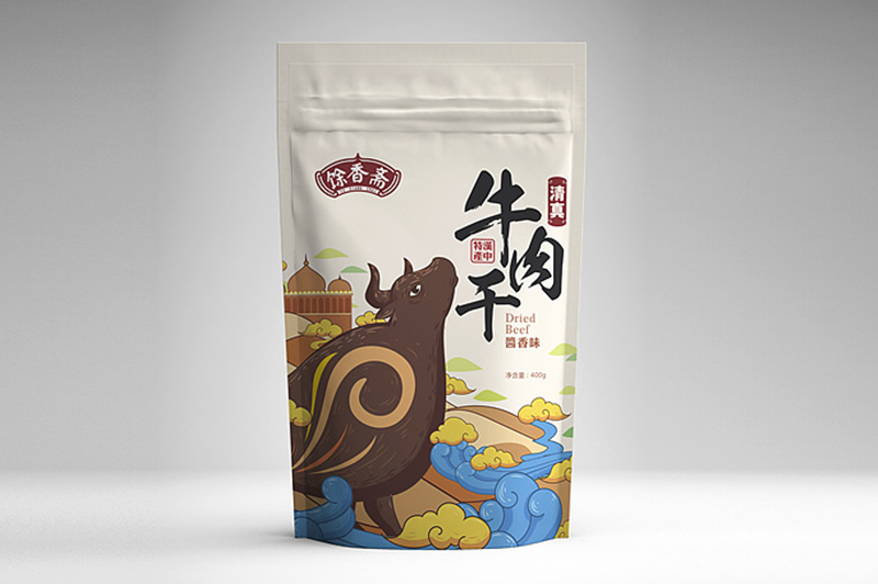 牛肉干包裝設(shè)計(jì)有什么技巧？
